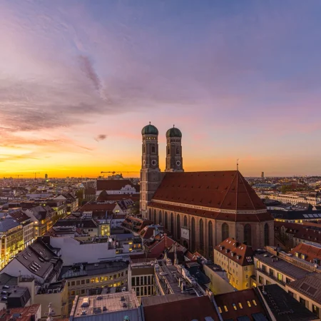 Aufnahme Drohne München